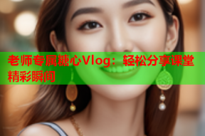 老师专属糖心Vlog：轻松分享课堂精彩瞬间