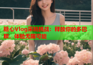 糖心Vlog采精挑战：释放你的多巴胺，体验无限可能