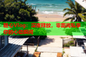 糖心Vlog：深夜释放，零距离私享你的心动瞬间