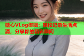 糖心VLog御姐：轻松记录生活点滴，分享你的精彩瞬间