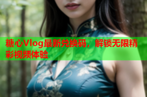 糖心Vlog最新兑换码，解锁无限精彩视频体验