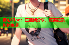 糖心Vlog：正视频分享，真实记录你的生活