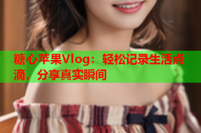 糖心苹果Vlog：轻松记录生活点滴，分享真实瞬间