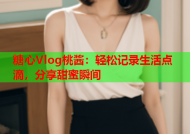 糖心Vlog桃酱：轻松记录生活点滴，分享甜蜜瞬间