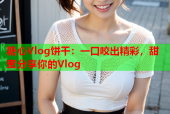 糖心Vlog饼干：一口咬出精彩，甜蜜分享你的Vlog