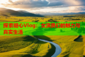 探索糖心Vlog：女演员们的魅力与真实生活