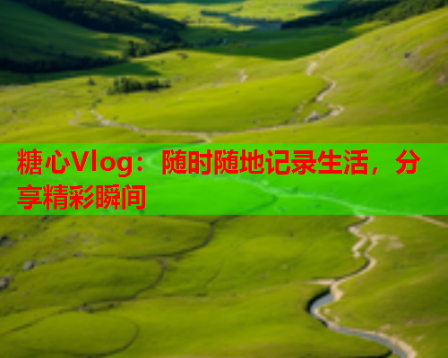 糖心Vlog：随时随地记录生活，分享精彩瞬间  第2张