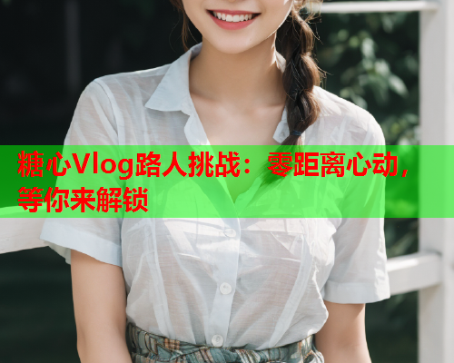 糖心Vlog路人挑战：零距离心动，等你来解锁  第2张